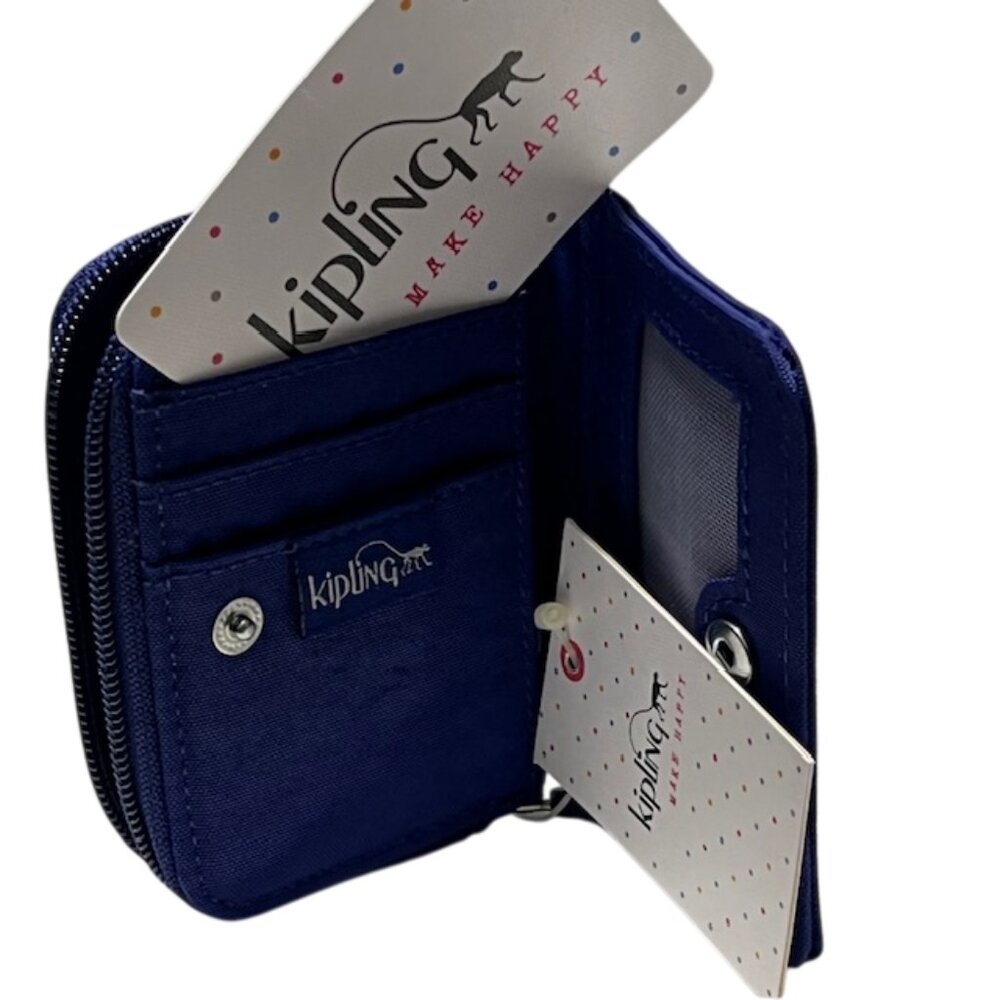 KIPLING Cobalt Dream Compact Wallet NWT - Picture 11 of 15